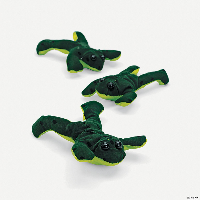 teeth frog plush