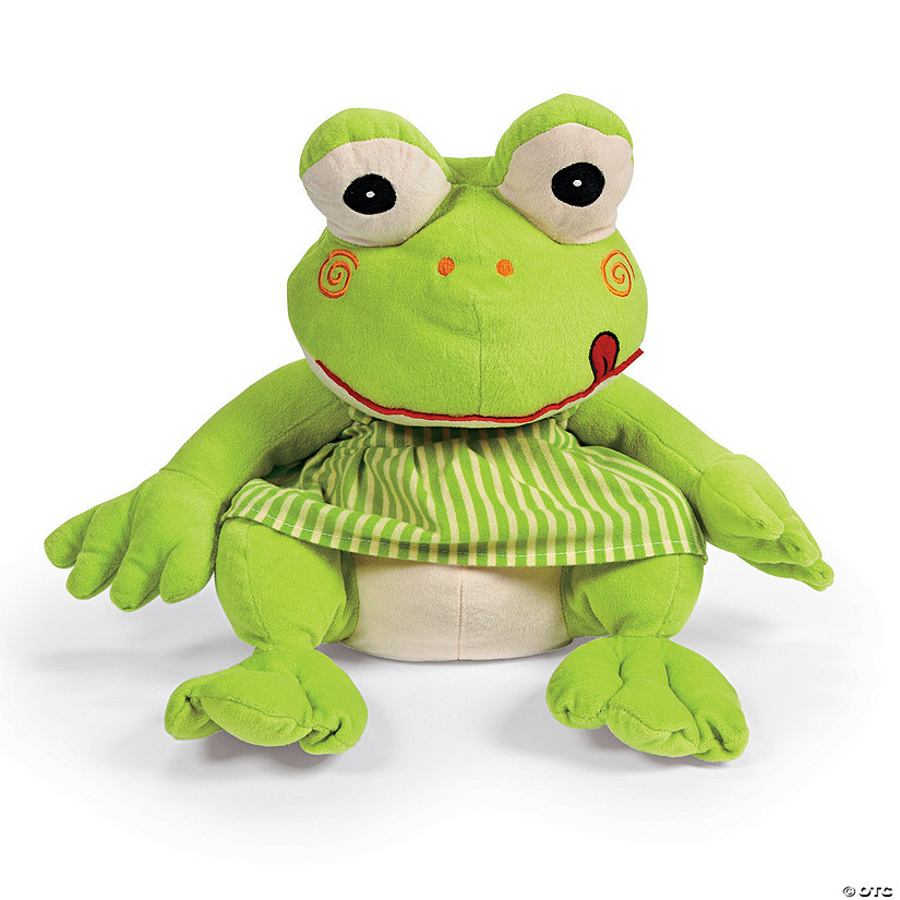 frog crown plush