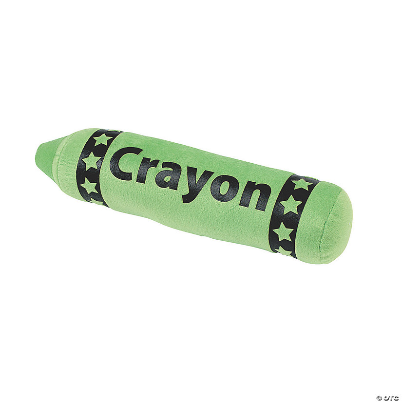 Plush Green Crayon Discontinued