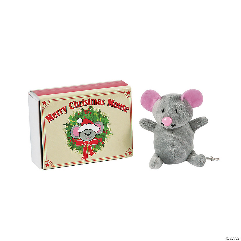Plush Mouse in a Matchbox Toys Discontinued