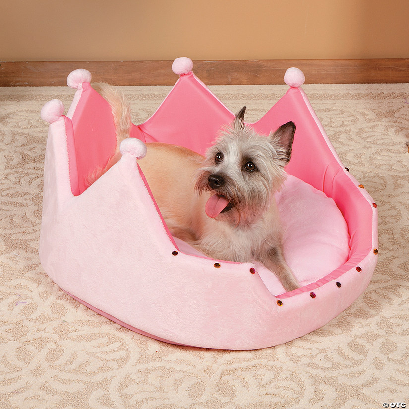 plush puppy bed