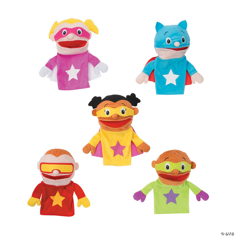 plush superhero dolls