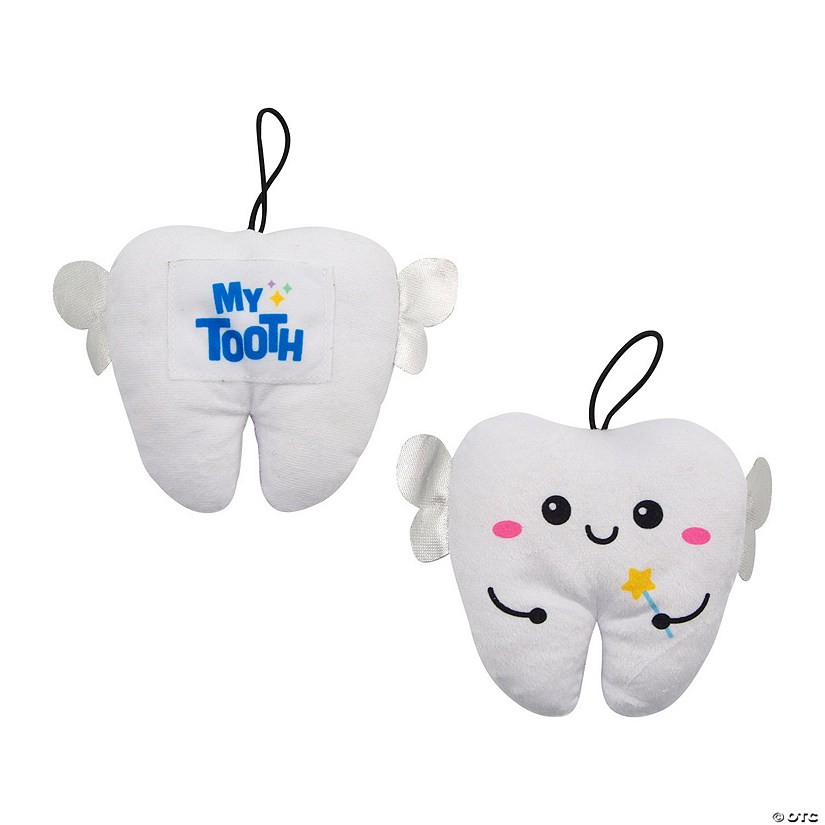 Plush Tooth Fairy Pocket Pillow Doorknob Hangers - 12 Pc. Image