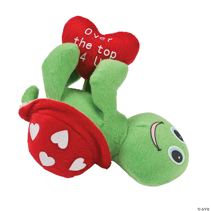 exposed heart turtle plush