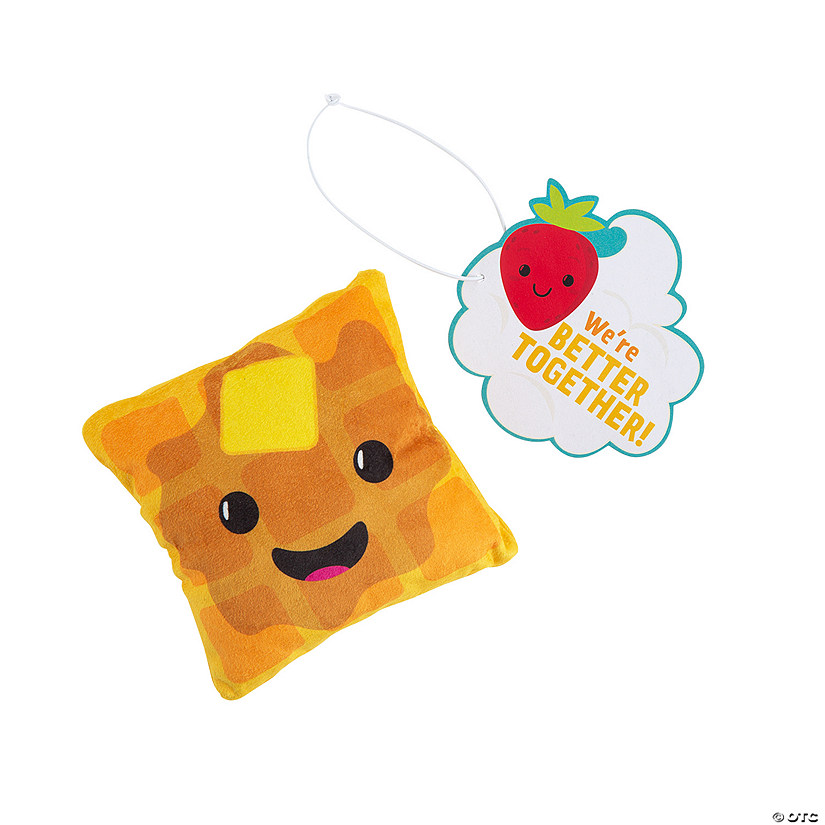 Plush Waffle with Card for 12 Image