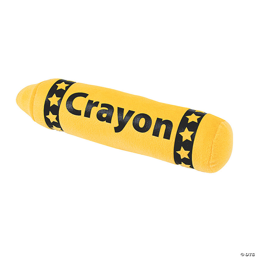 Plush Yellow Crayon - Discontinued