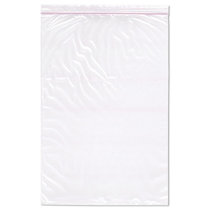 Plymor 12" x 18" (Pack of 100), 2 Mil Anti-Static Zipper Reclosable Plastic Bags Image