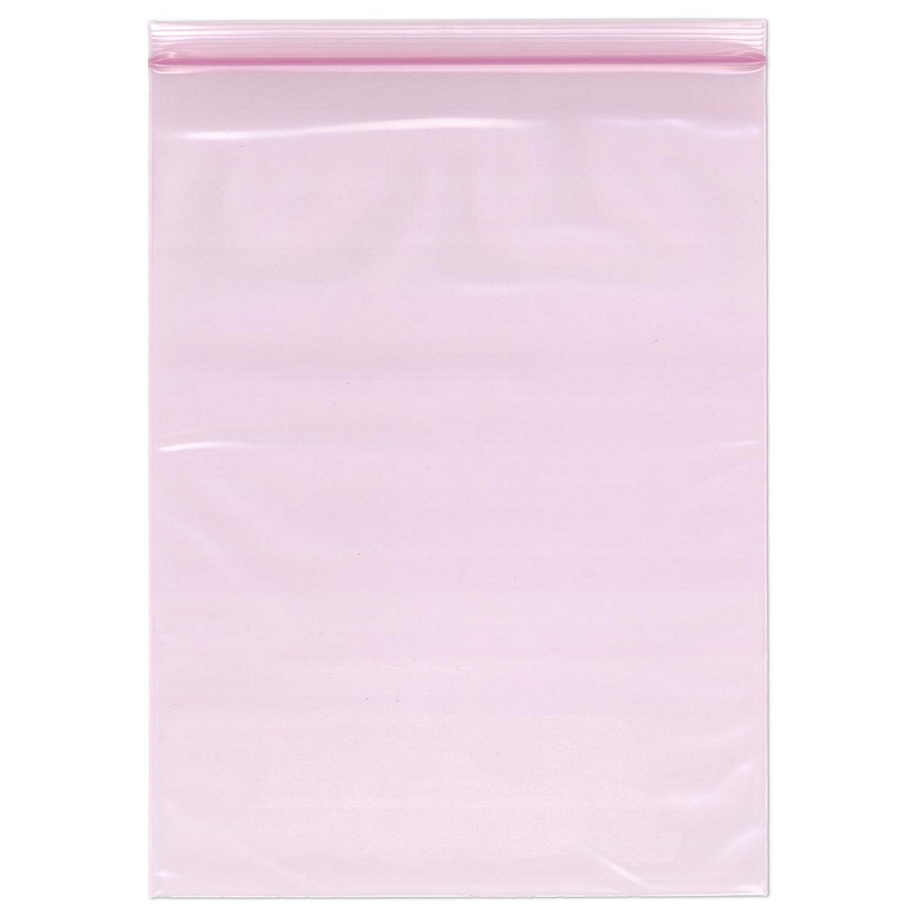 Plymor 9" x 12" (Pack of 200), 4 Mil Heavy Duty Anti-Static Zipper Reclosable Plastic Bags Image