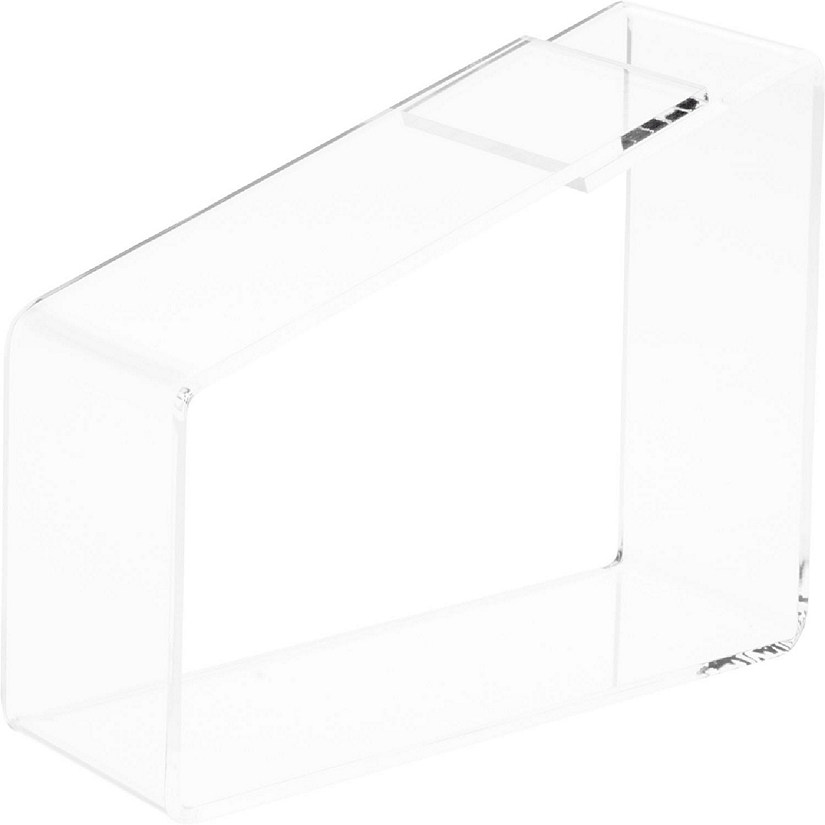 Plymor Clear Acrylic Shoe Display Riser, 3" W x 9" D x 6.5" H (2 Pack) Image