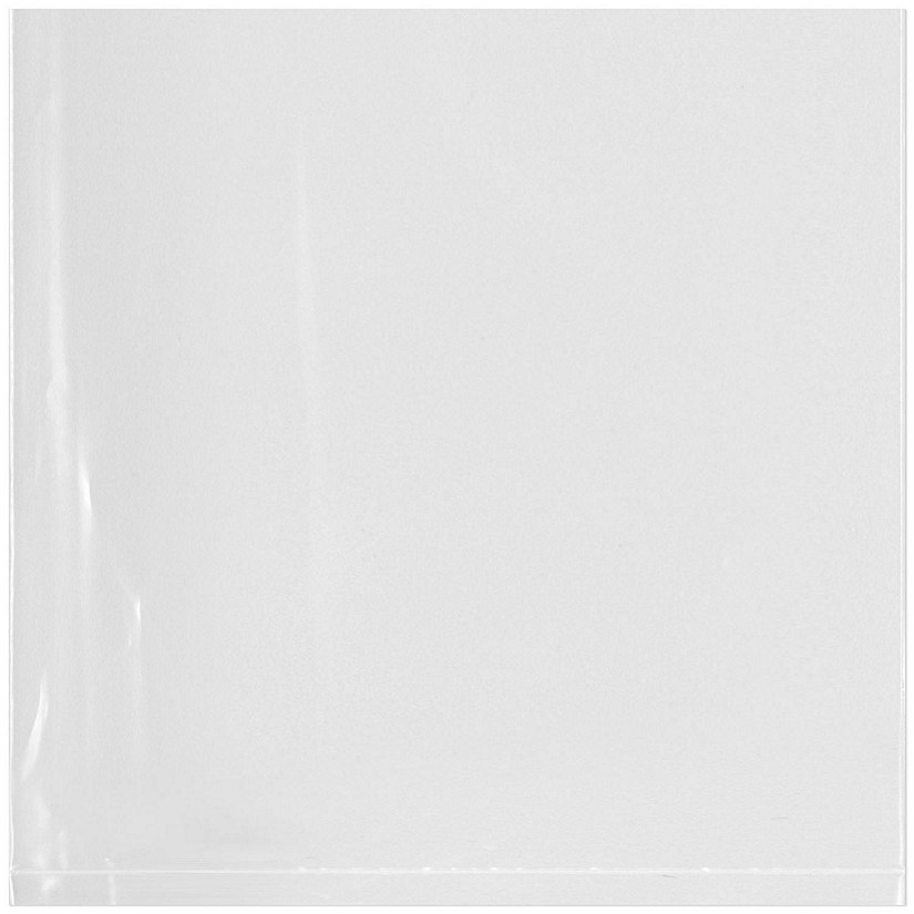 Plymor Flat Open Clear Plastic Poly Bags, 2 Mil, 4" x 6" (Case of 1000) Image
