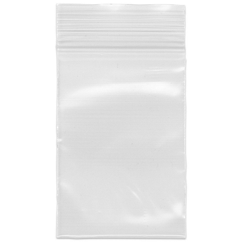 Clear Reclosable Plastic 4-Mil Ziplock Bags Poly Jewelry Zipper