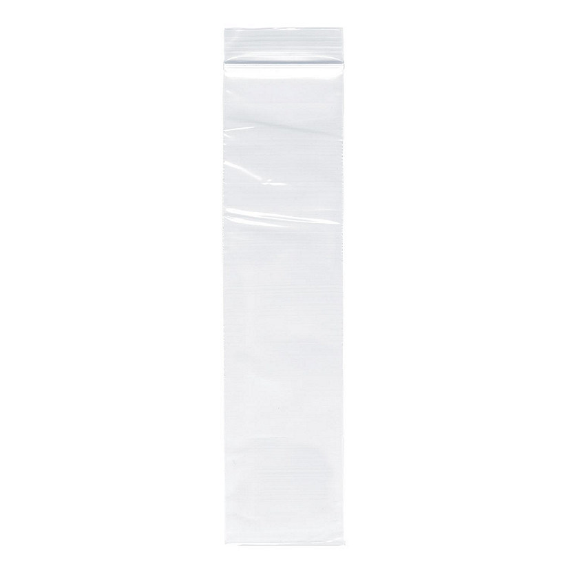 Plymor Zipper Reclosable Plastic Bags, 2 Mil, 2" x 9" (Case of 1000) Image