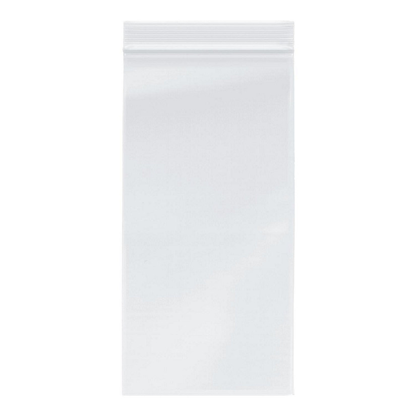 Plymor Zipper Reclosable Plastic Bags, 2 Mil, 5" x 10" (Case of 1000) Image