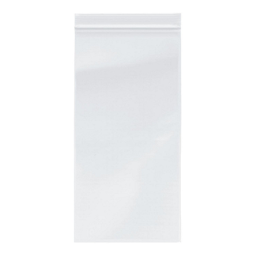Plymor Zipper Reclosable Plastic Bags, 2 Mil, 6" x 12" (Pack of 500) Image