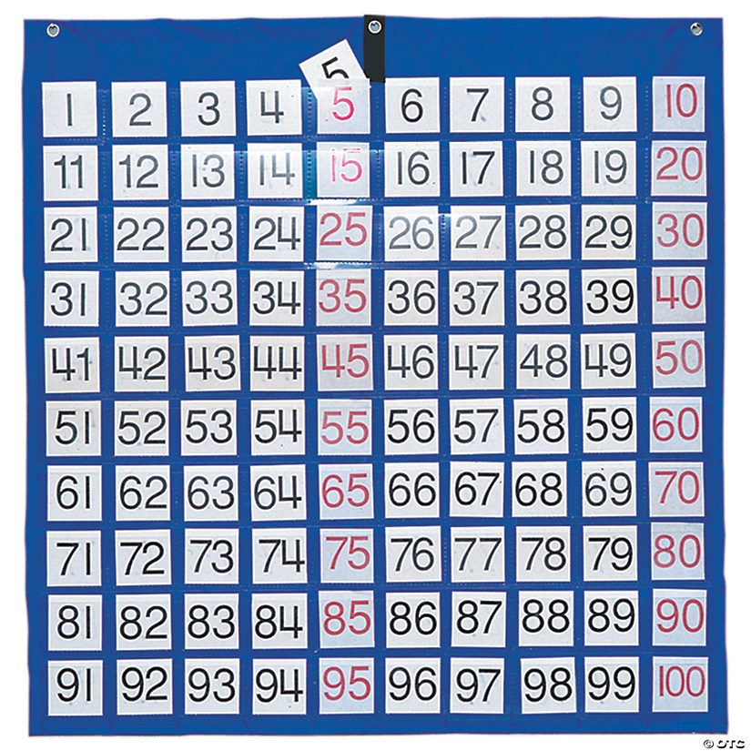 Pocket Charts, Hundreds - Discontinued
