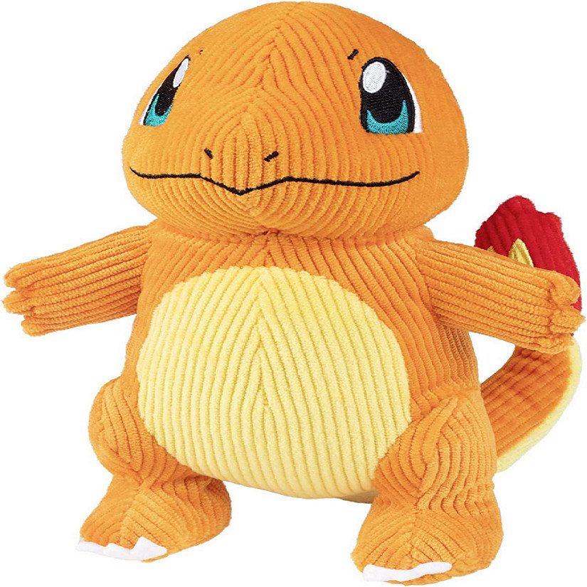 Pok&#233;mon 8" Corduroy Charmander Plush Stuffed Animal Toy - Limited Edition - Officially Licensed - Great Gift for Kids Image