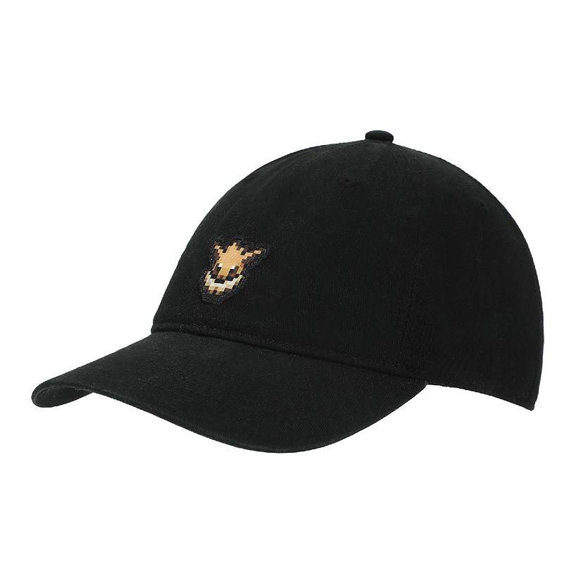 Pok&amp;#233;mon Eevee Printed Patch Black Unstructured Baseball Cap Image