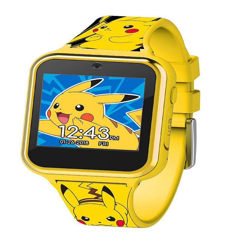 Pok&#233;mon iTime Smartwatch in Yellow POK4260OT Image