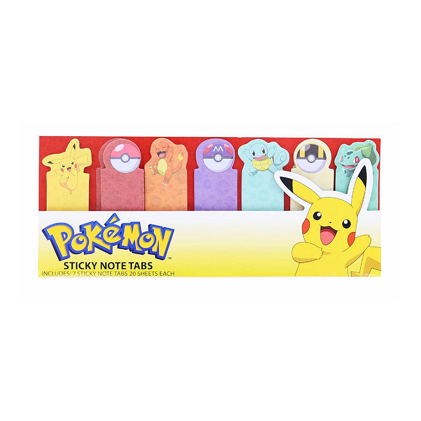 Pokemon Character Sticky Tabs Image