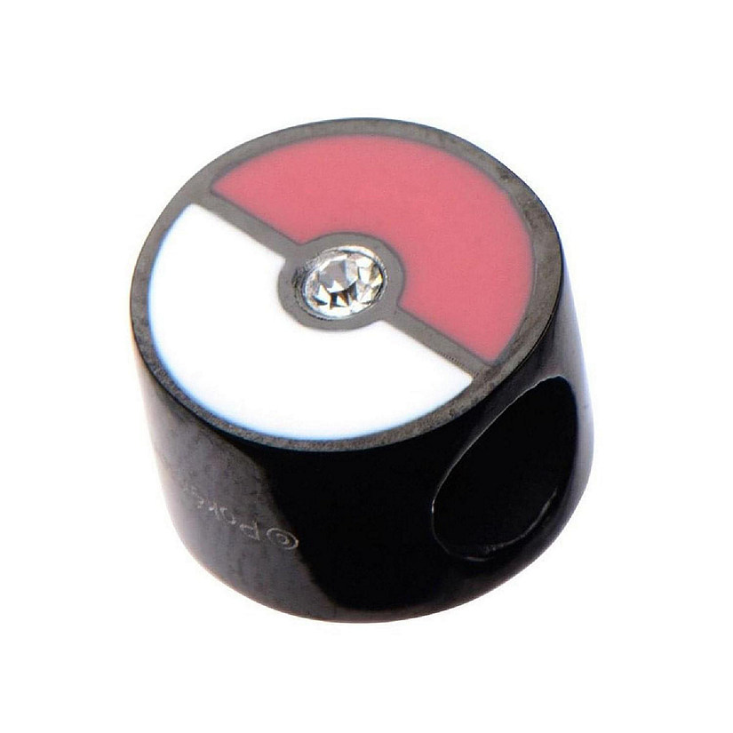 Pokemon Pokeball Stainless Steel Slider Bracelet Charm Image
