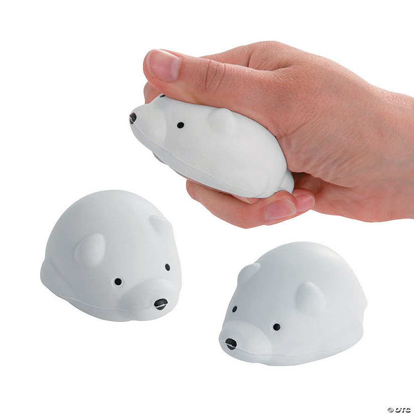 Polar Bear Stress Toys Image