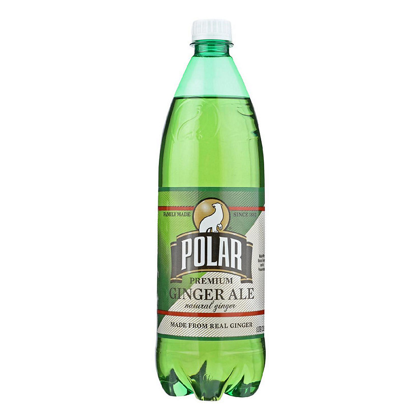 Polar Beverages Gingerale Case of 12 33.8 fl oz