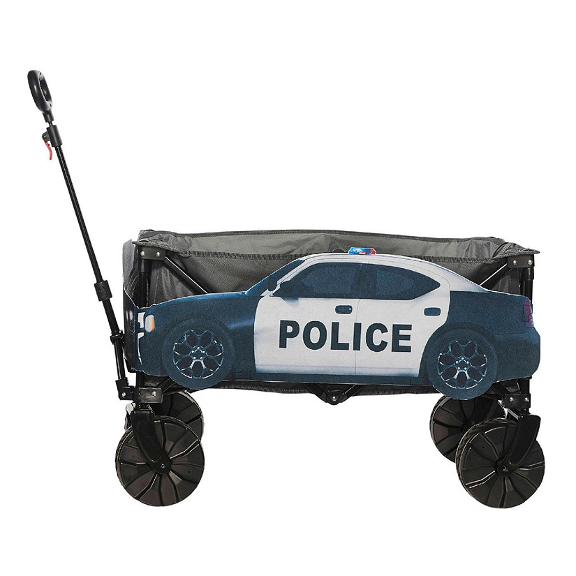 Police Car Wagon Cover Halloween Accessory Image