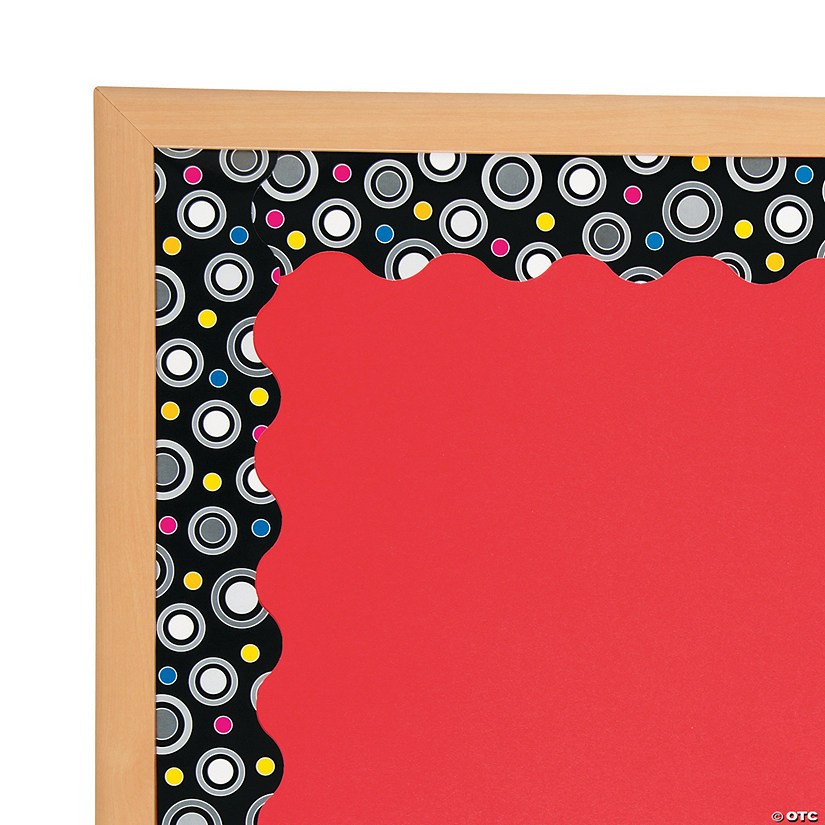 Polka Dot Party Wave Bulletin Board Borders Discontinued