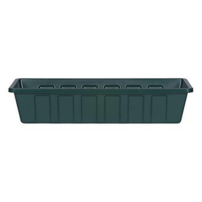 Polypro Plastic Flower Box Liner, 24 Green Oriental Trading