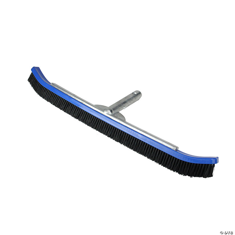 Pool Central 24" Blue Curved Wall Brush for Pools Image