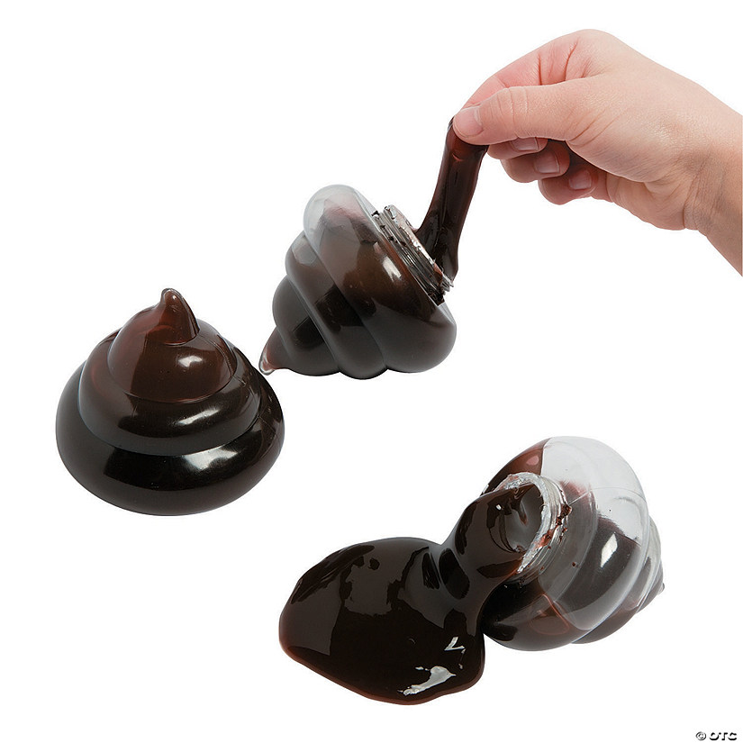 Poop Containers of Slime - 12 Pc. Image