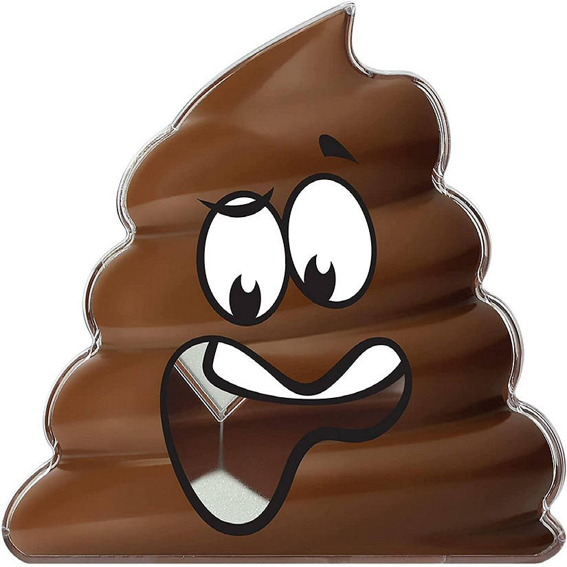 Poop Emoji 5 Minute Sand Timer  Hilarious Gag Gift Image