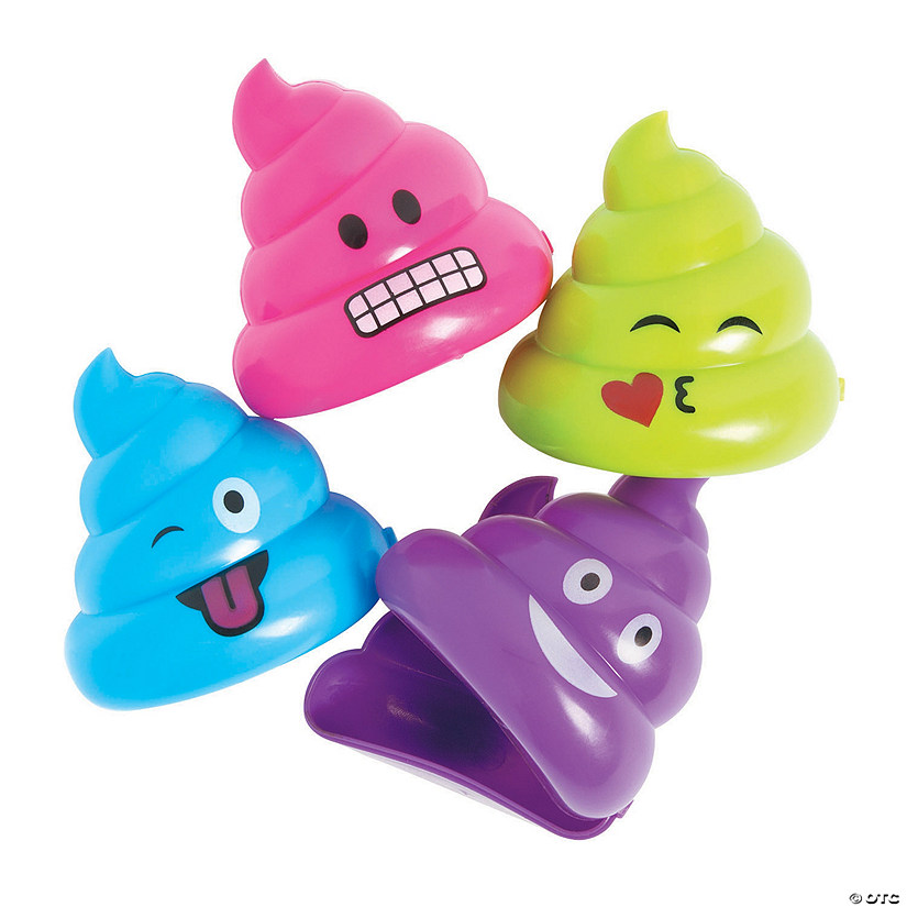 Poop Emoji Easter Eggs 12 Pc. Oriental Trading
