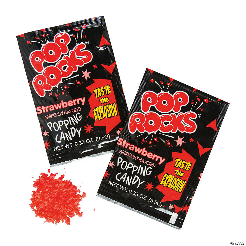 Pop Rocks<sup>&#174;</sup> Strawberry Hard Candy - 24 Pc. Image