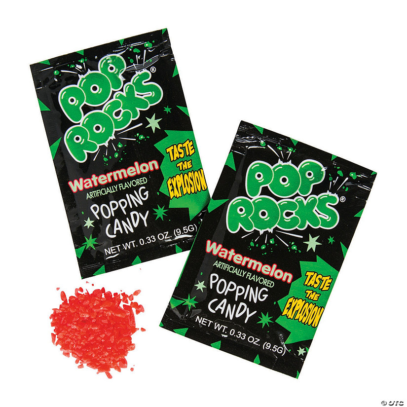 Pop Rocks® Watermelon Hard Candy 24 Pc. Oriental Trading