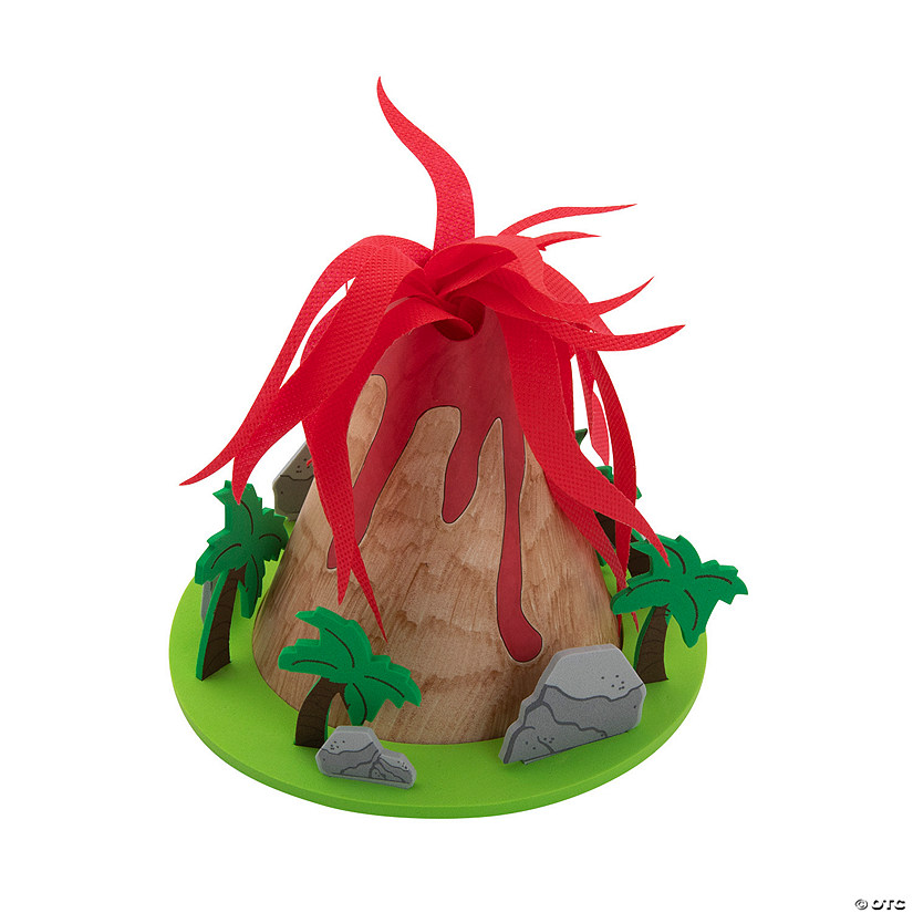 Pop-Up Volcano Craft Kit - Makes 6 Image