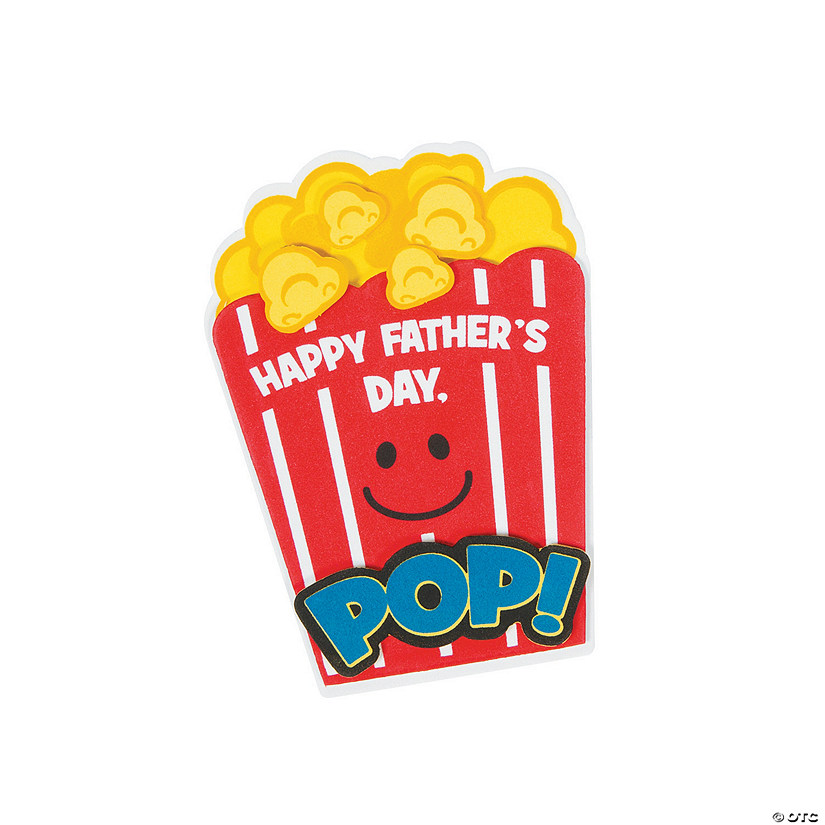 Popcorn Father’s Day Craft Kit Oriental Trading