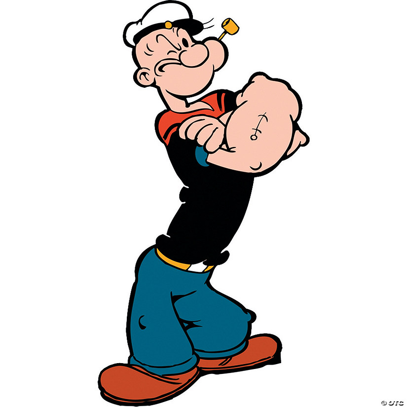 Popeye Cardboard Stand-Up Image