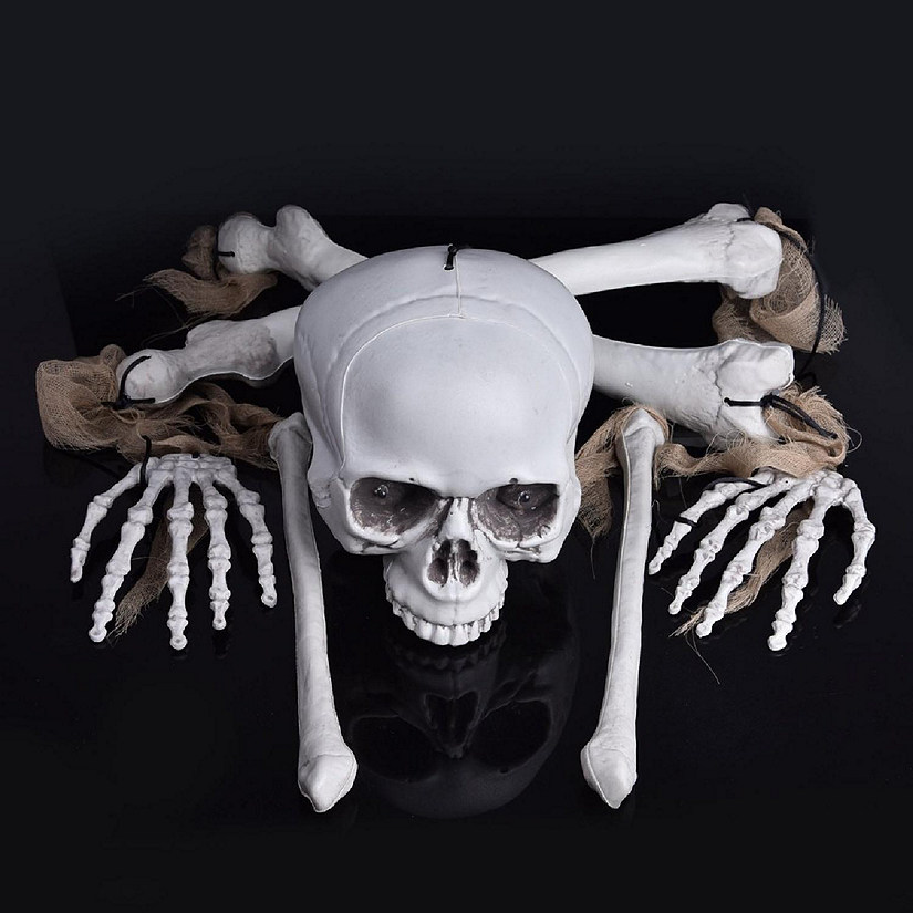 PopFun Halloween Crossbone skeleton wind chime Image