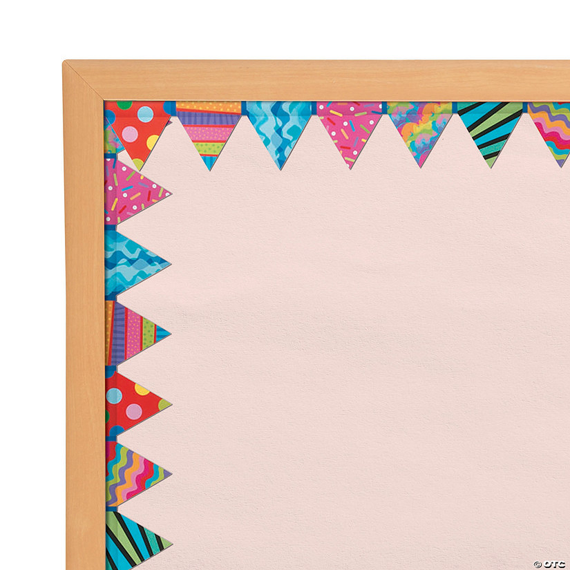 Poppin’ Patterns™ Pennant Border - Discontinued