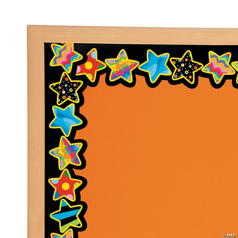 Poppin’ Patterns Stars Bulletin Board Borders Discontinued