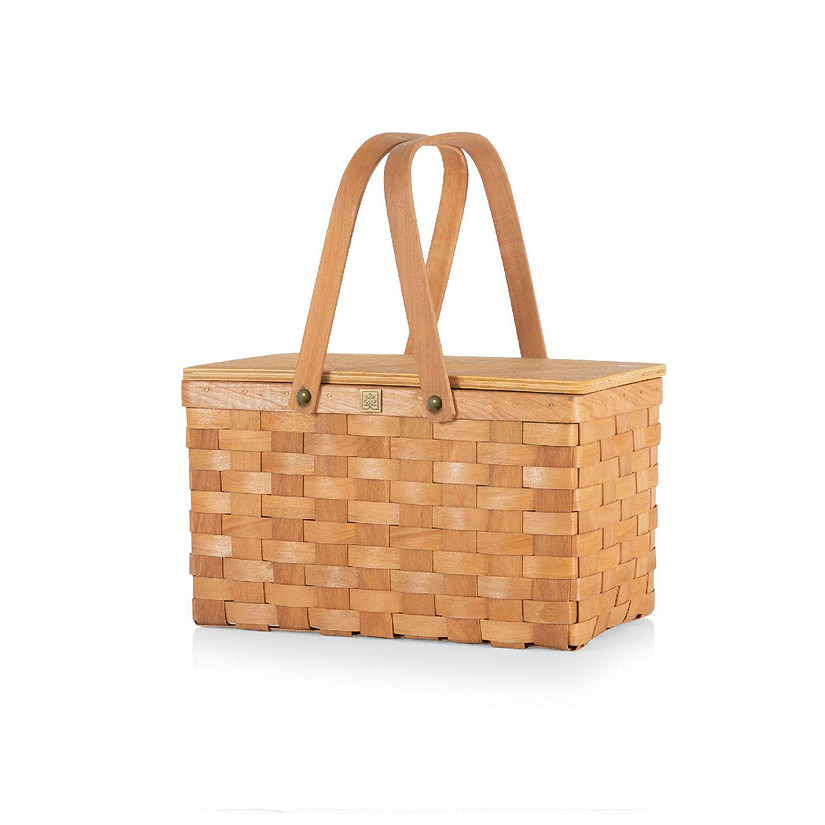 Poppy Personal Picnic Basket - Beige Image