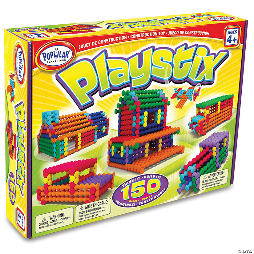 Popular Playthings Playstix&#174; 150-Piece Set Image
