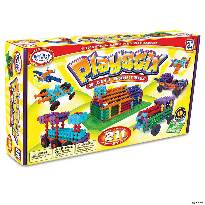 Popular Playthings Playstix&#174; 211-Piece Deluxe Set Image