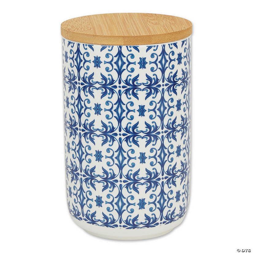 Portuguese Tile Ceramic Treat Canister Image