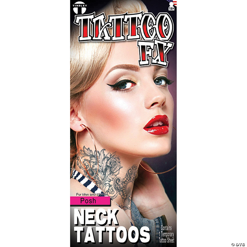 Posh Neck Tattoo Fx Image