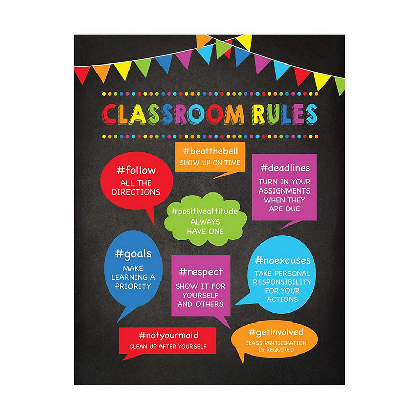 Positive Classroom Rules 8.5x11in Image