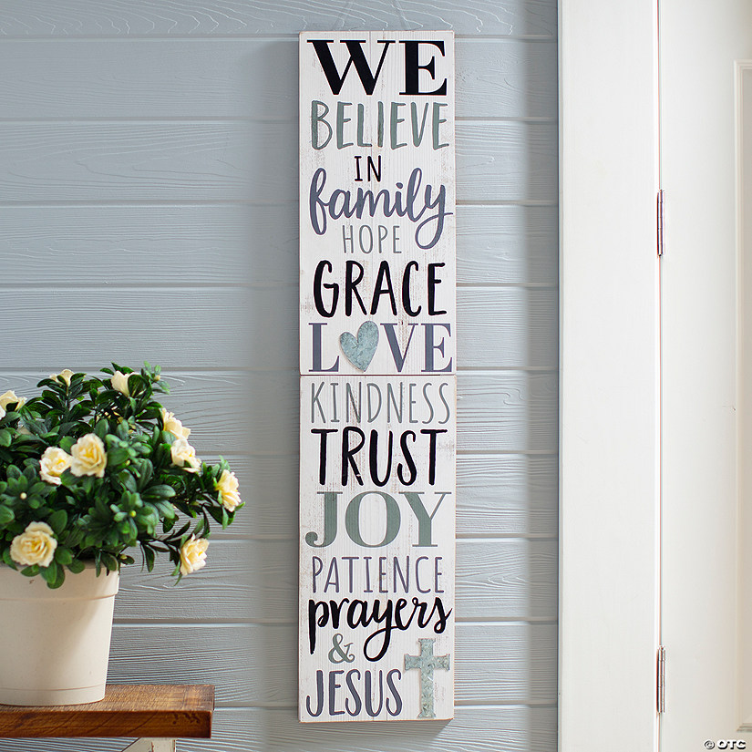 Positively Simple Faith Porch Sign Image