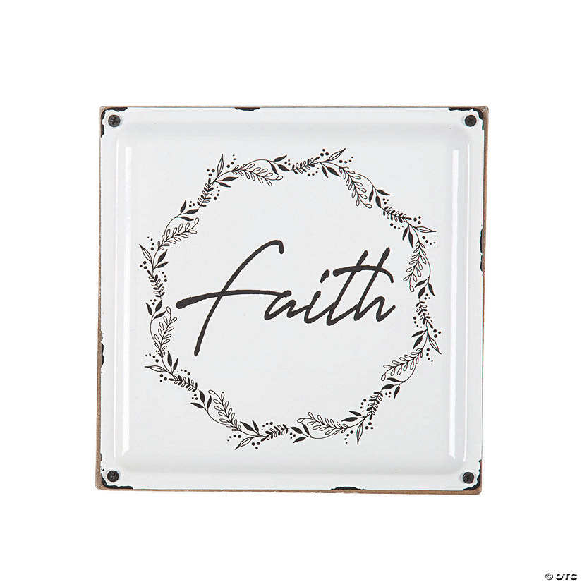 Positively Simple Faith Tabletop Sign Image