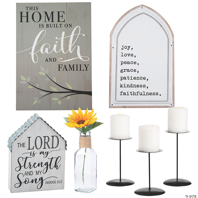 Positively Simple Shelf Decorating Kit - 12 Pc. Image